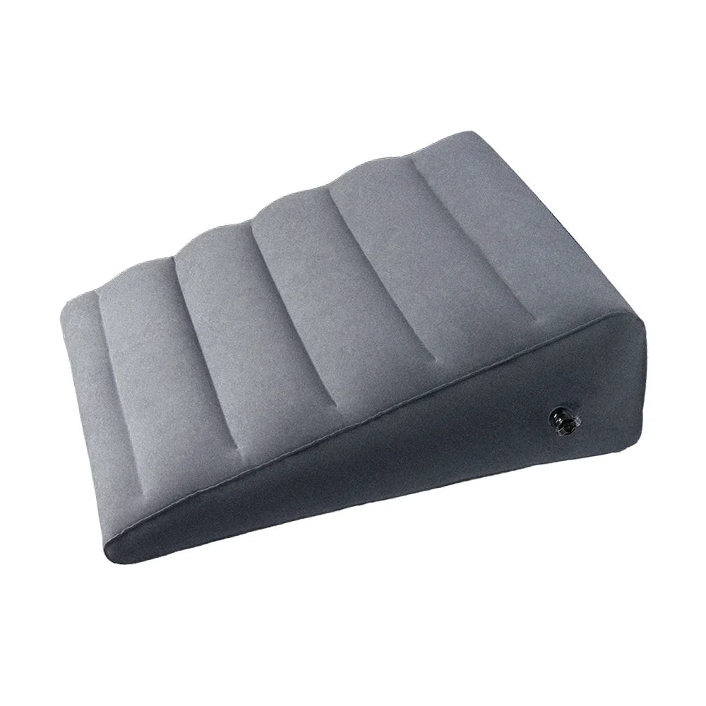 PVC Wedge Pillow Knee Cushion Foot Pillow Elevation Leg Pillows For Travel Camping Sleeping Portable Inflatable Back Pillow