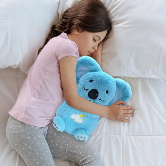 Breathing Koala Bear Baby Soothing Plush Toy Baby Children Soothing Music Sleeping Sound And Light Animal Doll Birthday Gifts