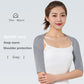 Wool Blend Double Shoulder Warmer Elastic Back Shoulder Support Brace Wrap with Long / Short Sleeves for Arthritis Pain Relief