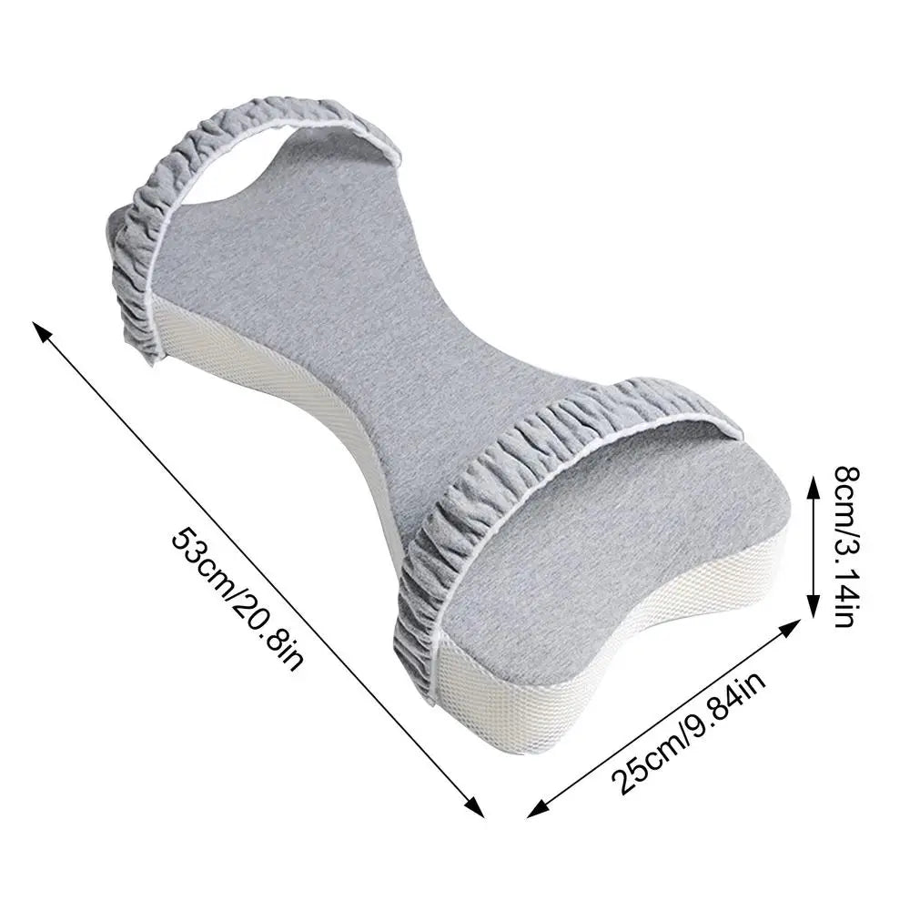 Memory Foam Sleep Roll Pillow Cusions Foam Knee Pillow Leg Support Pillow For Knee Leg Support Pregnant Woman