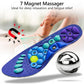 Sport Magnetic Therapy Massage Insoles for Shoes Foot Acupressure Soft Shock Absorption Deodorant Running Unisex Orthopedic Pads