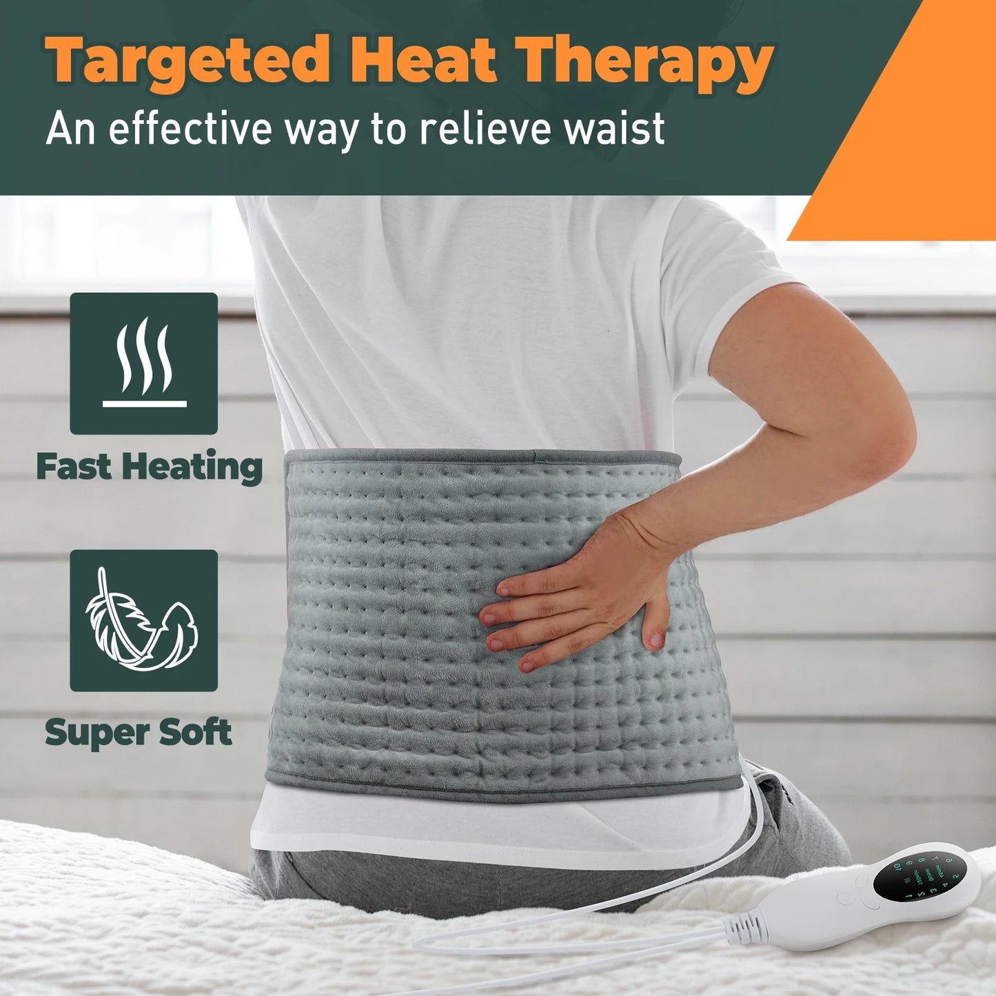 Electric Heating Pad Winter Warm For Bed Blankets Office Home Foot Hand Warmer Sheet Camping Heater 110V 220V Washable 60*30CM
