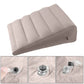 PVC Wedge Pillow Knee Cushion Foot Pillow Elevation Leg Pillows For Travel Camping Sleeping Portable Inflatable Back Pillow