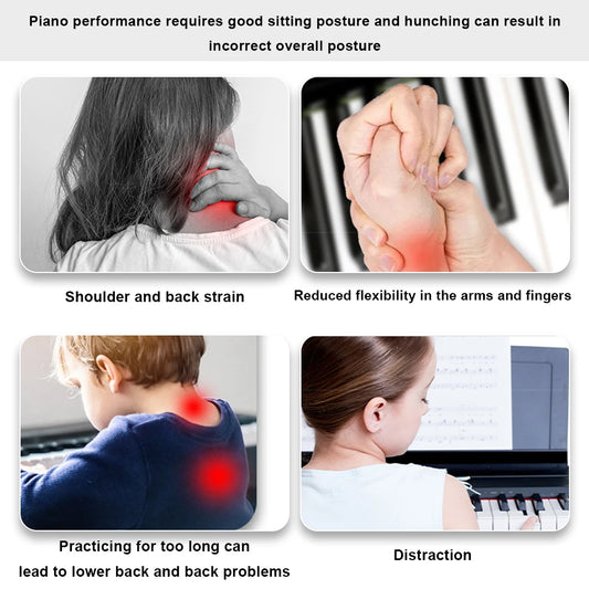 Back Posture Neck Hump Corrector Micro Vibration Posture Trainer Posture Training Reminder Sensor for Adult Kids