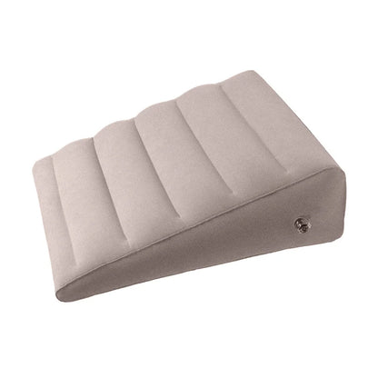 PVC Wedge Pillow Knee Cushion Foot Pillow Elevation Leg Pillows For Travel Camping Sleeping Portable Inflatable Back Pillow