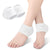 Gel Silicone Heel Protector Sleeve Heel Pads Heel Cups Plantar Fasciitis Support Feet Care Skin Repair Cushion Half-yard Socks
