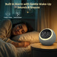 White Noise Sound Machine Alarm Clock with Night Light, 25 Soothing Sounds, 5W Stereo Speaker, SleepTimer, Dimmable Clock