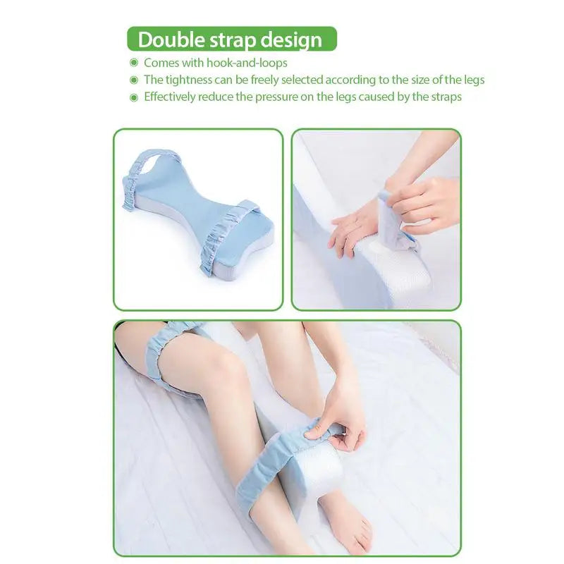Memory Foam Sleep Roll Pillow Cusions Foam Knee Pillow Leg Support Pillow For Knee Leg Support Pregnant Woman