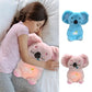 Breathing Koala Bear Baby Soothing Plush Toy Baby Children Soothing Music Sleeping Sound And Light Animal Doll Birthday Gifts